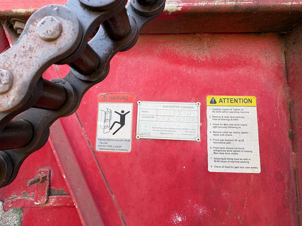 2018 model harvester